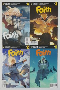 Faith #1-4 VF/NM complete series female heroine - 3rd print ; Valiant (AB22)
