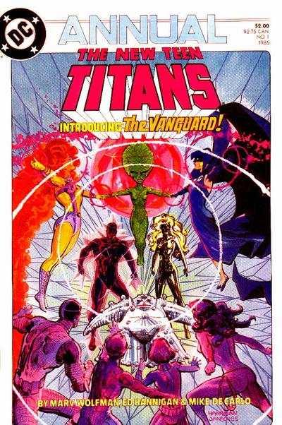 New Teen Titans (1984 series) Annual #1, NM + (Stock photo)