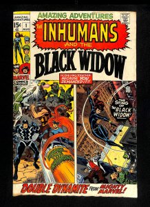 Amazing Adventures #1 1st Black Widow Solo!