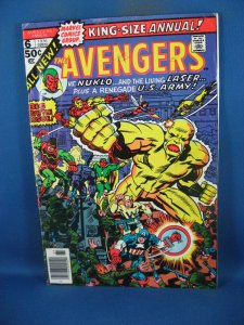 AVENGERS K S ANNUAL 6 VG F PEREZ 1976 MARVEL