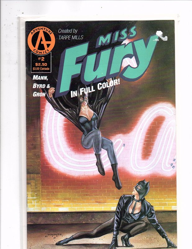 Adventure Comics Miss Fury #2