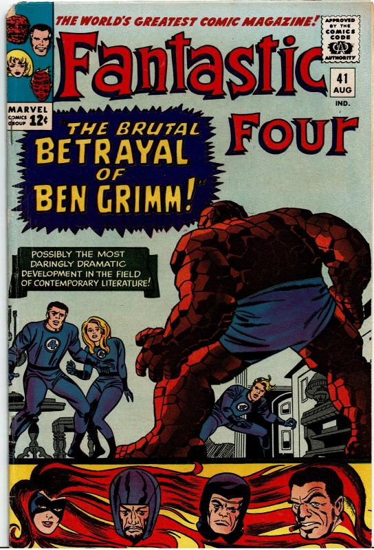 Fantastic Four #41, 3.0 or Better