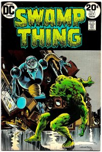 Swamp Thing #6 (Oct1973) 7.5 VF-   Len Wein & Bernie Wrightson!