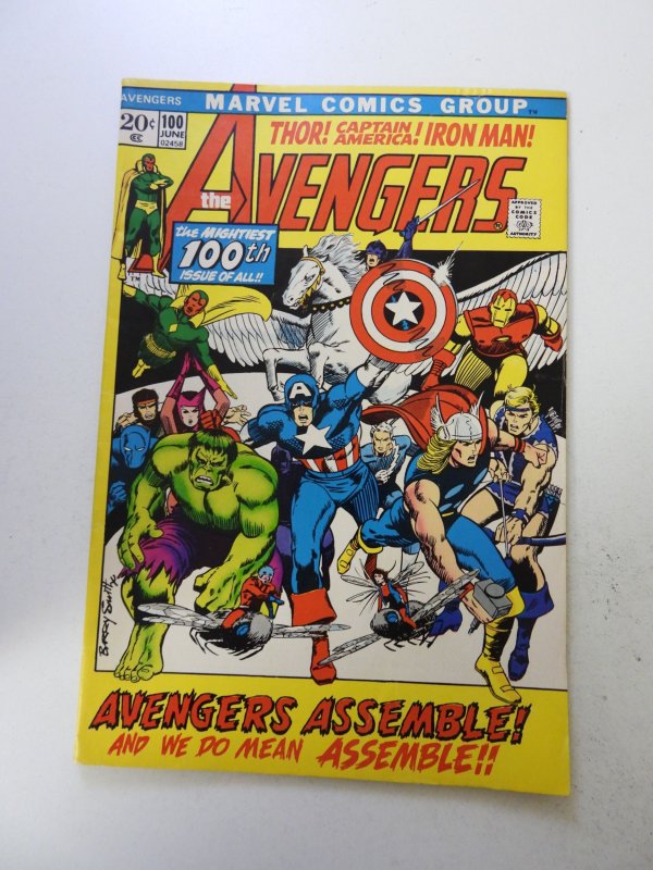 The Avengers #100 (1972) FN/VF condition