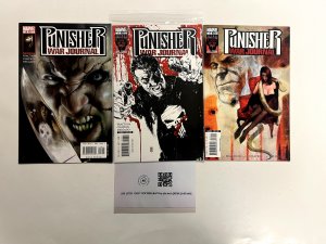 3 Punisher War Journal Marvel Comic Books # 16 17 18 Defenders Thor 14 JS16