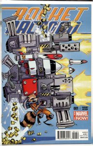 Rocket Raccoon #1 Young Variant Cover (2014) Rocket Raccoon