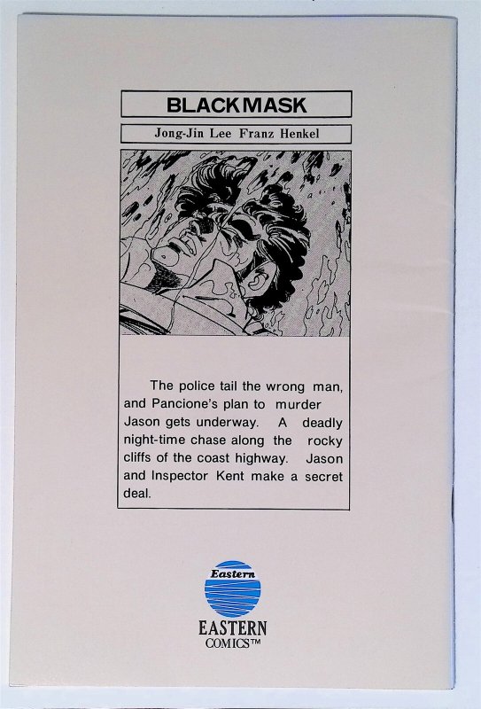 Blackmask #3 (1988, Eastern) 6.5 FN+