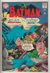 Batman #199 (Feb-68) NM- High-Grade Batman, Robin the Boy Wonder