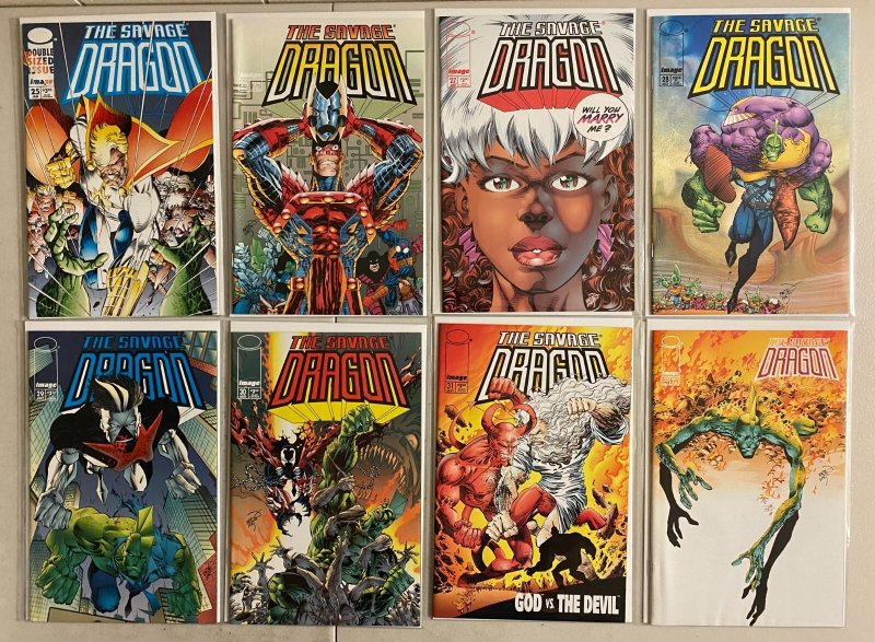 Savage Dragon lot #1-37 Image 2nd Series (8.0 VF) 33 different (1996 to 1997)