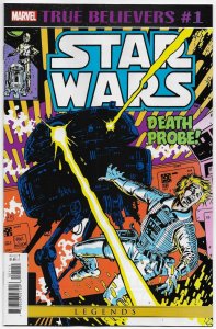 True Believers Star Wars Death Probe #1 Reprints Issue #45 (Marvel, 2020) NM