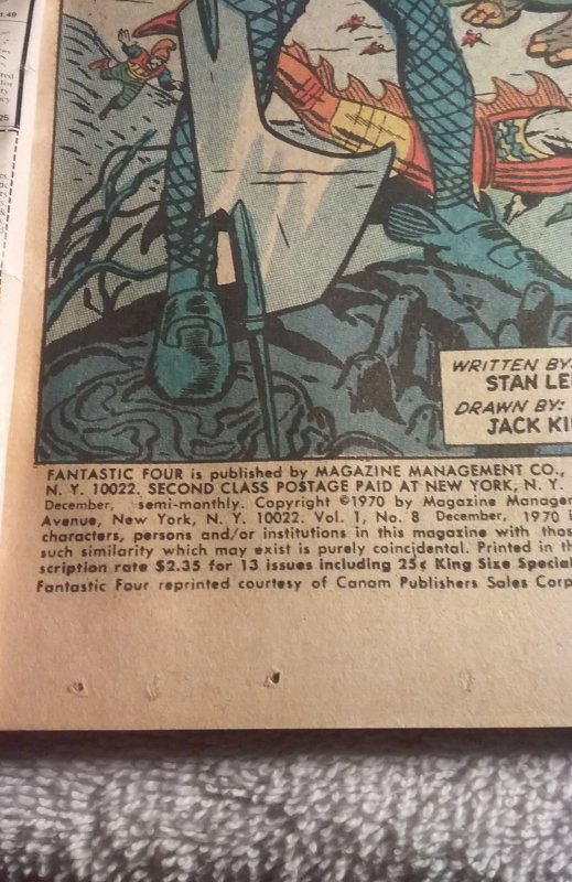 Fantastic Four Annual #8 (1970)