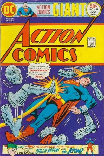 Action Comics #449 (ungraded) stock photo