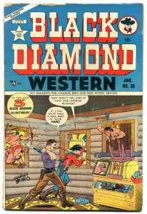 BLACK DIAMOND WESTERN #30 1952 LEV GLEASON MASKED HERO G-