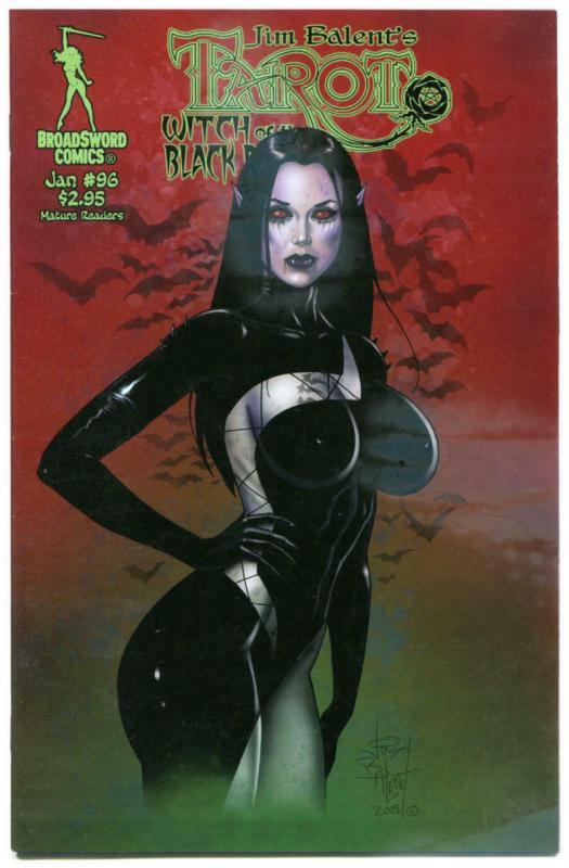 TAROT WITCH of the Black Rose #96, VF/NM, Jim Balent, 2000, Holly Golightly,Bats