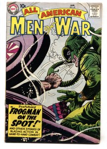 All American Men Of War #65 1958-DC-Mort Drucker-1st Kubert Frogman Team 8