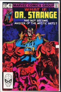 What If? #40 Direct Edition (1983) Doctor Strange