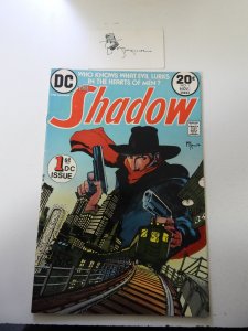 The Shadow #1 (1973) W/ Mike Kaluta Drawing/Signature. FN+ condition