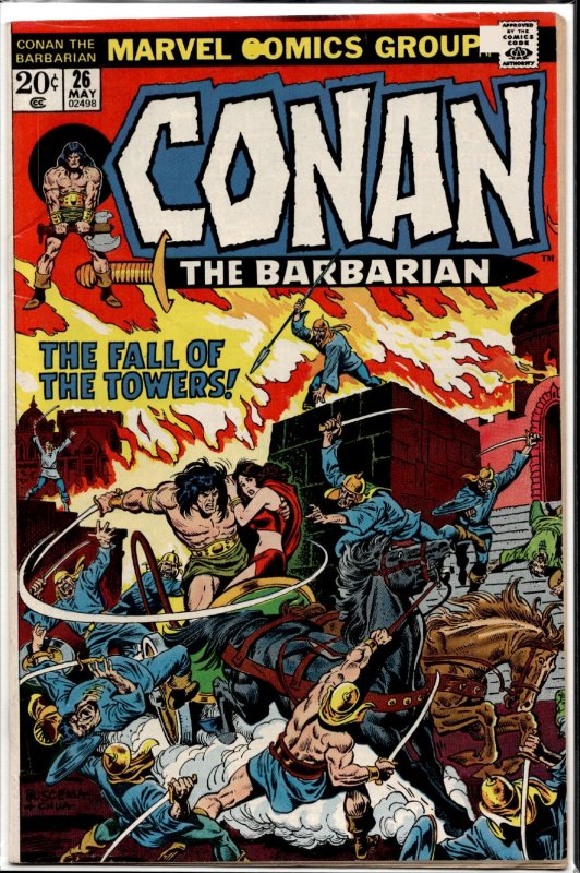 Conan the Barbarian #26 (1973) Conan