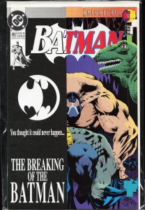Batman #497 Promo Wrapper Variant (1993) Batman