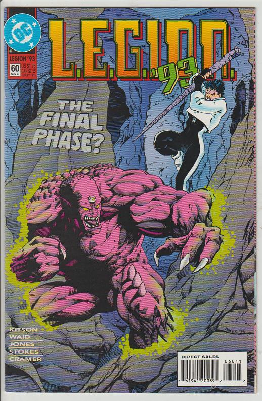 LEGION '93 - DC - THE FINAL PHASE? - NOV. 1993 - BAGGED & BOARDED