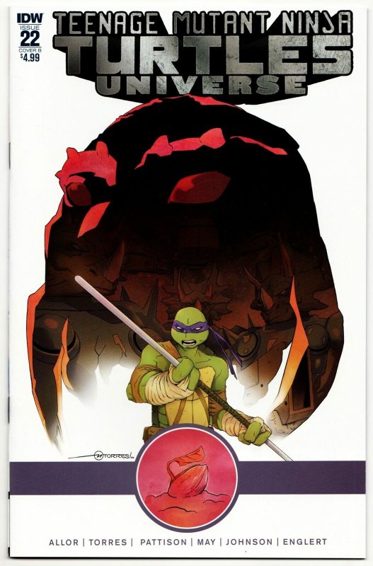 TMNT Teenage Mutant Ninja Turtles Universe #22 Cvr B (IDW, 2018) NM