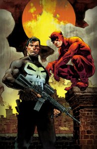 DAREDEVIL/PUNISHER: THE DEVIL'S TRIGGER #1 ? 1:25 DAN PANOSIAN VIRGIN 2ND PRINT