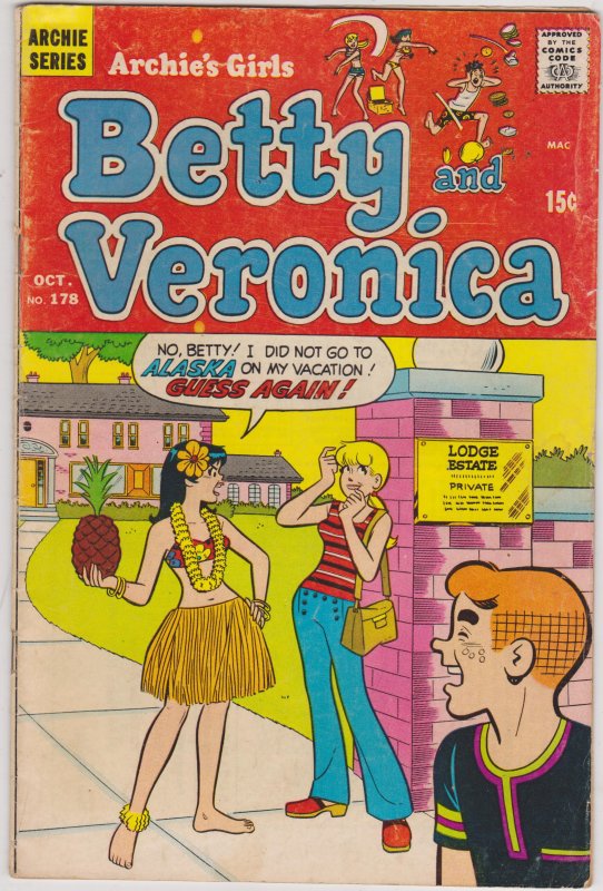 Archie's Girls Betty and Veronica #178