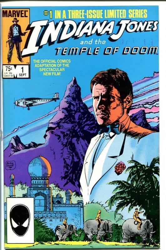 INDIANA JONES AND THE TEMPLE OF DOOM #1-MARVEL VF/NM