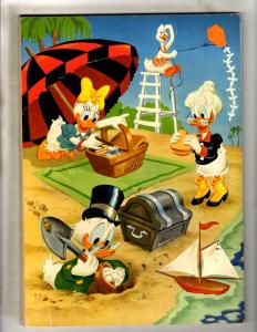 Walt Disney's Donald Duck Beach Party #1 FN- Dell Comic Book Golden Age 1954 JL2