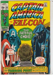 Captain America #139 (Jul-71) FN/VF Mid-High-Grade Captain America