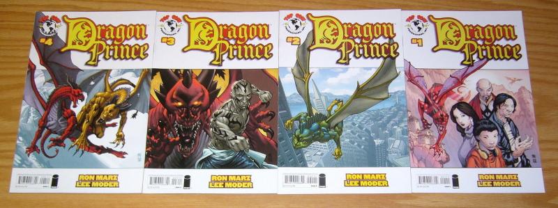 Dragon Prince #1-4 VF/NM complete series - ron marz - image comics A variant set