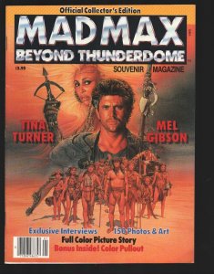 MAG: Mad Max Beyond Thunderdome Souvenir Magazine 1985-Tina Turner-Mel Gibson...