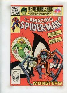 AMAZING SPIDER-MAN #235 (8.0) MONSTERS!! 1982