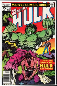 The Incredible Hulk #223 (1978) Hulk