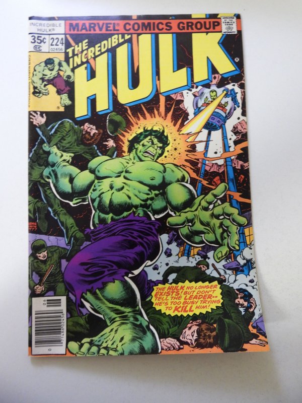 The incredible Hulk #224 (1978) VG/FN Condition