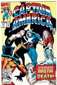 Captain America #411  NM-