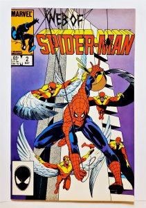 Web of Spider-Man, The #2 (May 1985, Marvel) 8.0 VF