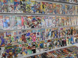 Huge Lot 150+ Comics W/ Fantastic Four, Squadron Supreme, X-Men+ Avg Fine+ Cond!