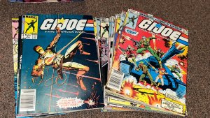GI Joe A Real American Hero (1982) Lot Near Complete Run 1-131, Has 21 Newsstand