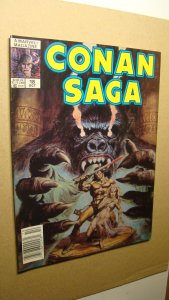 CONAN SAGA 18 VS GORILLA GOD *VF/NM 9.0* NOREM ART R. E. HOWARD NICE