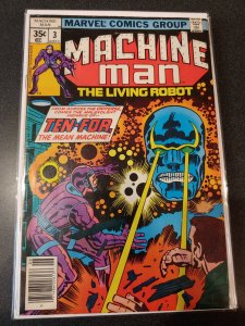 MACHINE MAN #3 F/F+ BRONZE AGE CLASSIC