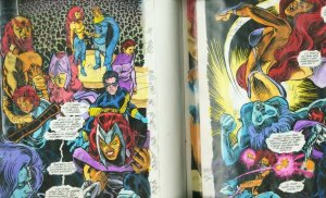 NEW TITANS #109-DC COLOR GUIDES PROD. ART