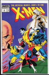 The Official Marvel Index to the X-Men #5 (1988) X-Men
