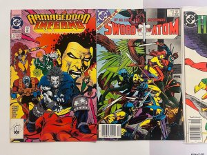 4 DC Comics Hawkgirl # 60 + Hawkman # 11 + Armageddon # 3 + Atom # 4 62 JS30