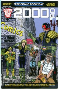 2000 AD, NM, FCBD, more Promo / items in store, 2016, Judge Dredd, Eric Powell