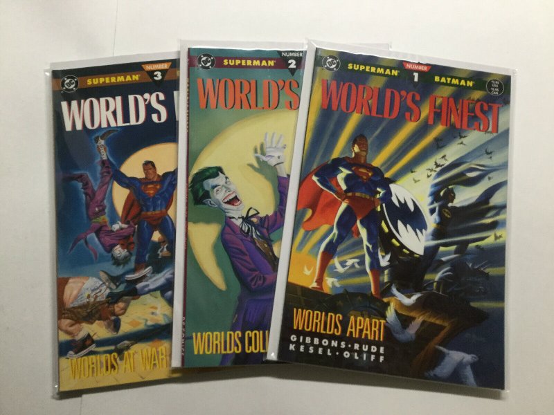 World’s Finest 1-3 1 2 3 Lot Run Set Near Mint Nm Dc Comics