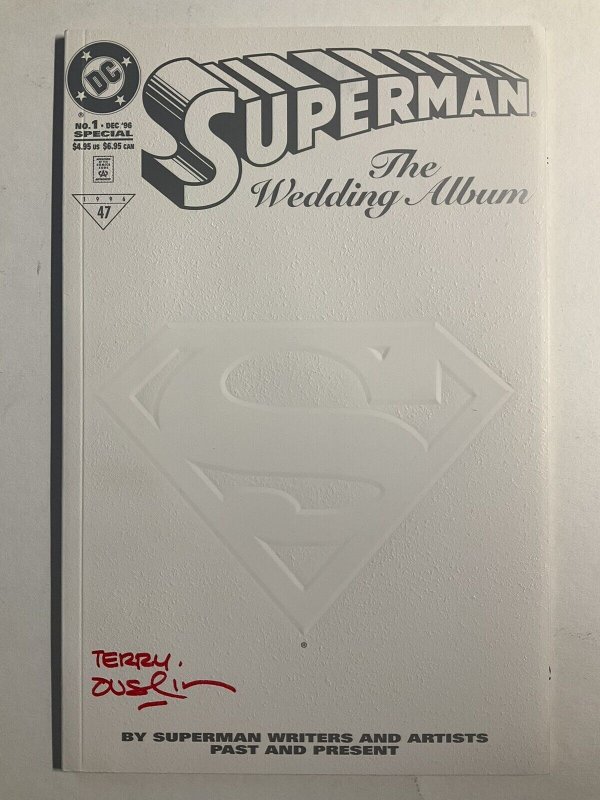 Superman the Wedding Album Special 1 NM Near Mint Signed Terry Austin
