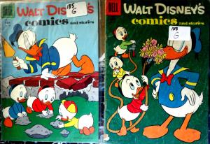 WALT DISNEY'S COMICS AND STORIES Collection #7 - 15 books G-VG Donald Mickey