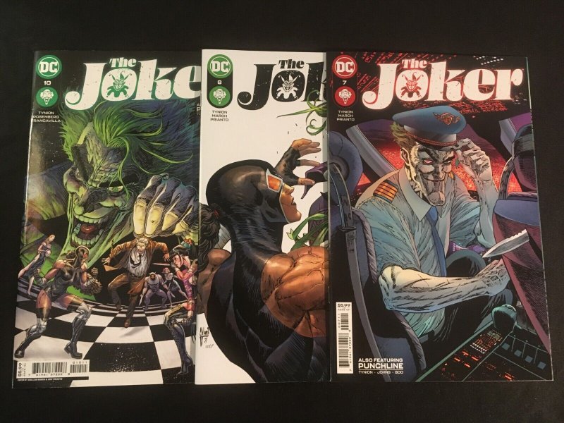 THE JOKER #7, 8, 10 VFNM Condition