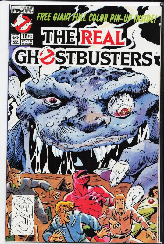 The Real Ghostbusters #16 (1989) Egon Spengler